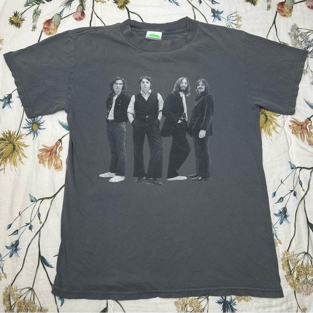 Vintage Beatles T-Shirt Men’s XS Gray